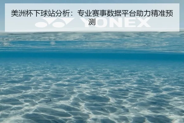 美洲杯下球站分析：专业赛事数据平台助力精准预测